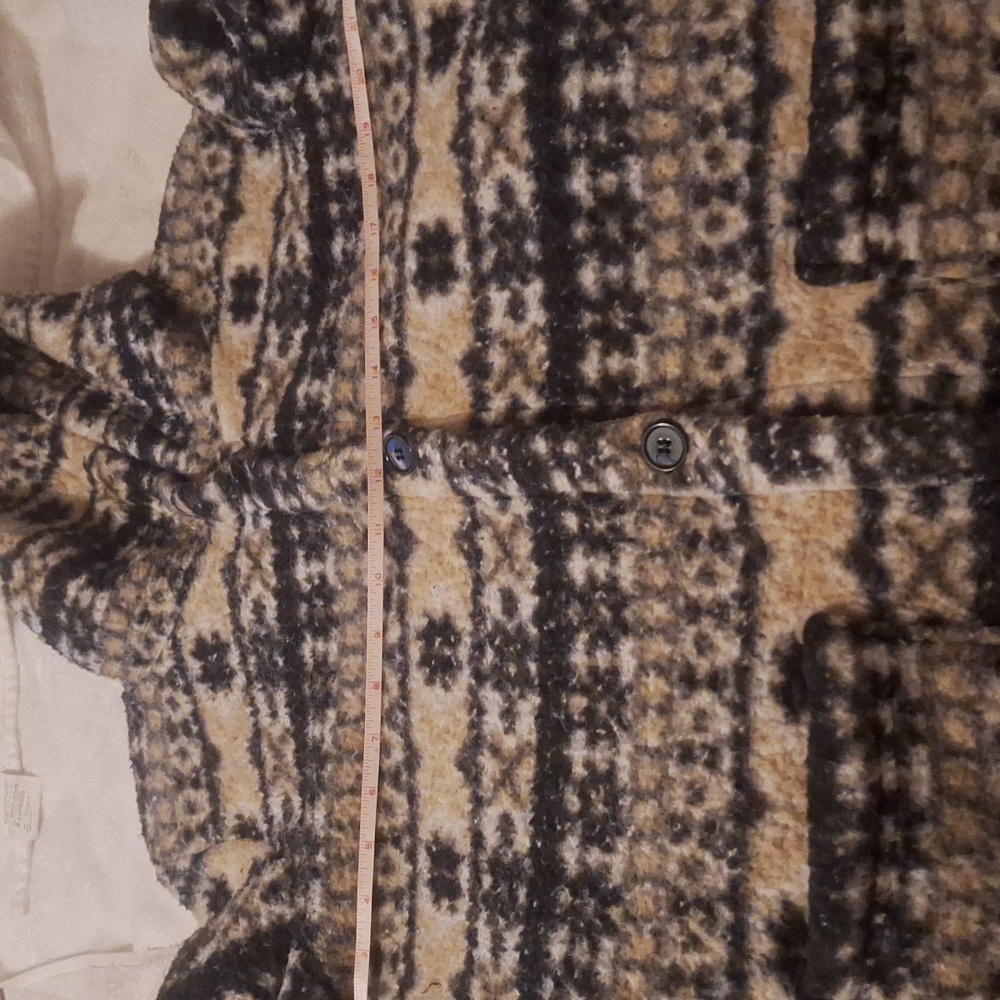 Wrangler Black and Cream Fleece Jacket - Picture 5 of 7